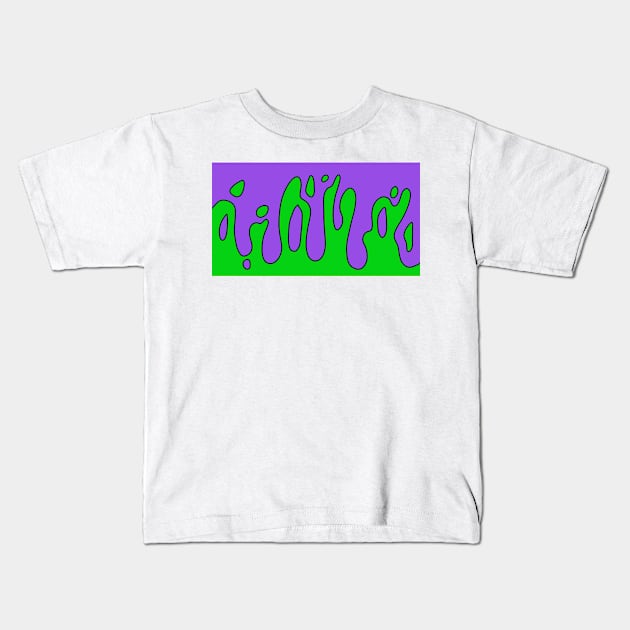 Hulk Slime Kids T-Shirt by Maxstreetart